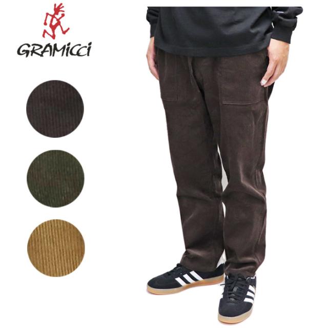 グラミチ パンツ メンズ レディース コーデュロイ ルーズテーパード リッジ パンツ Gramicci  Corduroy Loose Tapered Ridge Pants G5FU-P074