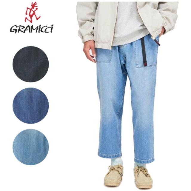 グラミチ メンズ レディース ストレッチ デニム ルーズ テーパード パンツ Gramicci Stretch Denim Loose Tapered Pants G5SU-P082