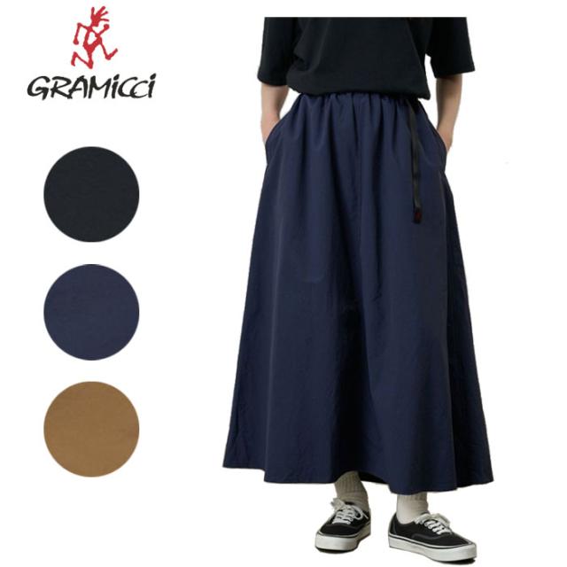 グラミチ レディース ナイロン フレア スカート ロングスカート Womens Gramicci Nylon Flare Skirt GLSK6-SJP008