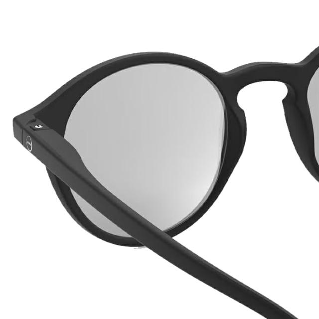 イジピジ サングラス サン ライト アダプティブ ディー マットフレーム UVカット メンズ レディース IZIPIZI SUN LIGHT ADAPTIVE #D Black Grey Lenses_3