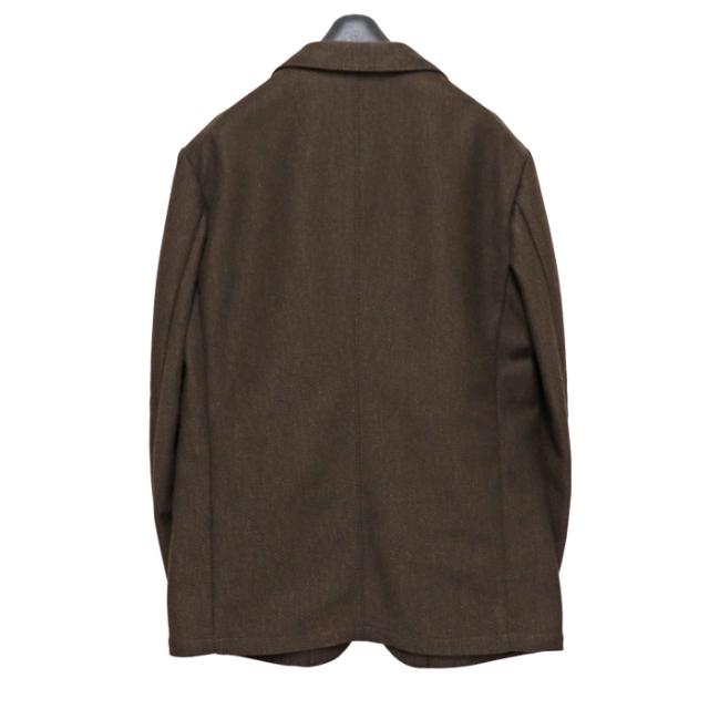 エドウイン EDWIN メンズ ジャケット ビジネス 通勤着 デニスラ ルーミー テーラードジャケット ツイード ROOMY TAILORED JACKET_4