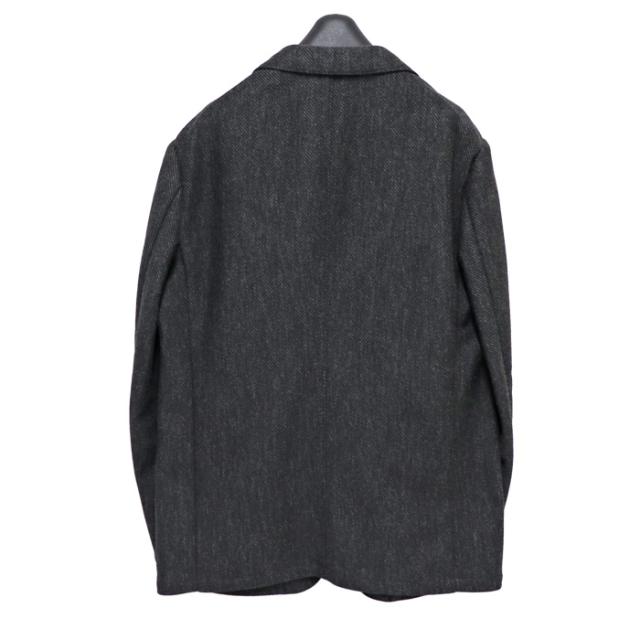 エドウイン EDWIN メンズ ジャケット ビジネス 通勤着 デニスラ ルーミー テーラードジャケット ツイード ROOMY TAILORED JACKET_6