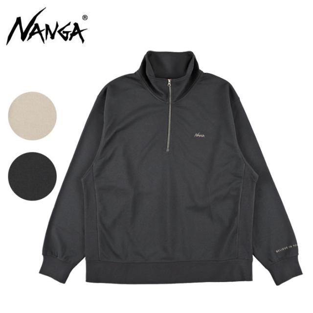 ナンガ トレーナードライ ミックス テリー ハーフジップ スウェット NANGA DRY MIX TERRY HALF ZIP SWEAT
