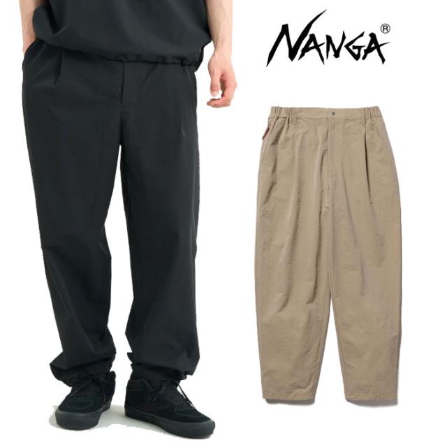 ナンガ ドットエアー コンフィー タック テーパード パンツ 軽量 吸水速乾 (メール便送料無料) NANGA COMFY TUCK TAPERED PANTS 1D333A