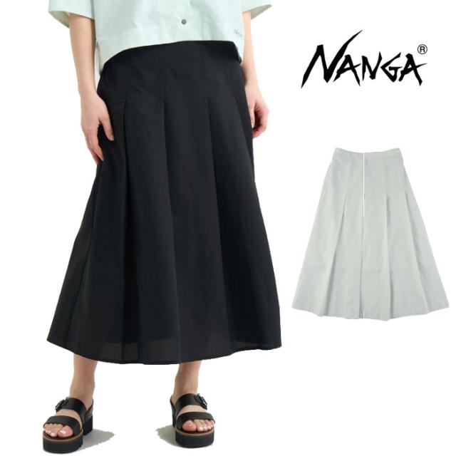 ナンガ レディース ドットエア プリーツスカート (メール便送料無料) NANGA DOT AIR COMFY PLEATED SKIRT 1F024B