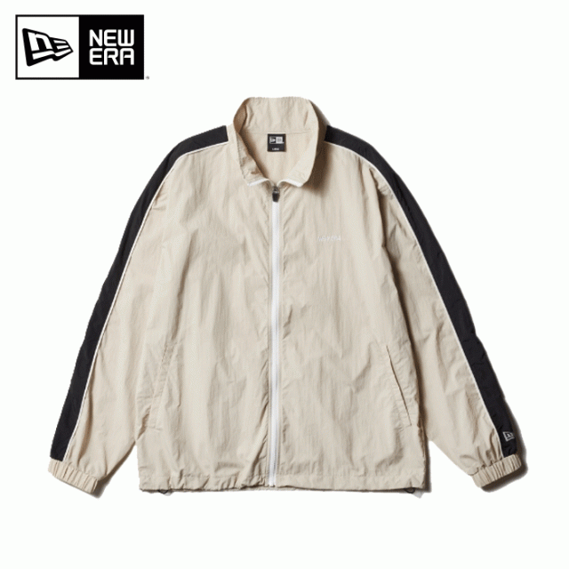 ニューエラ ジャケット 長袖 ナイロン サイド ストライプ ベージュ NEW ERA PA NYLON TJK SIDE STRIPE STO 8,470円