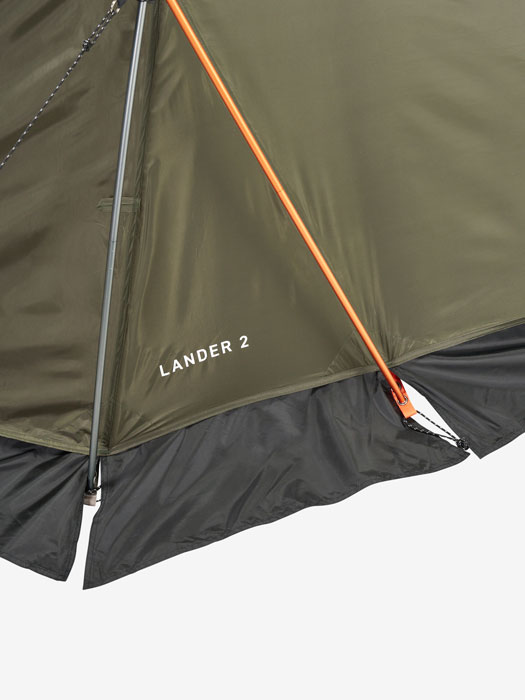 【美品】THE NORTH FACE LANDER 2 ニュートープグリーン THE NORTH FACE Lander 2 ニュートープグリーン(NT) [ザ・ノース