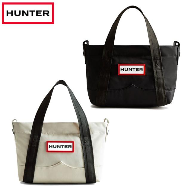 ハンター 鞄  バッグ ナイロン ミニ トップ クリップ トート バッグ  ショルダーバッグ Hunter Nylon Mini Topclip Tote UBS1203KBM 即納の通販は 11,880円