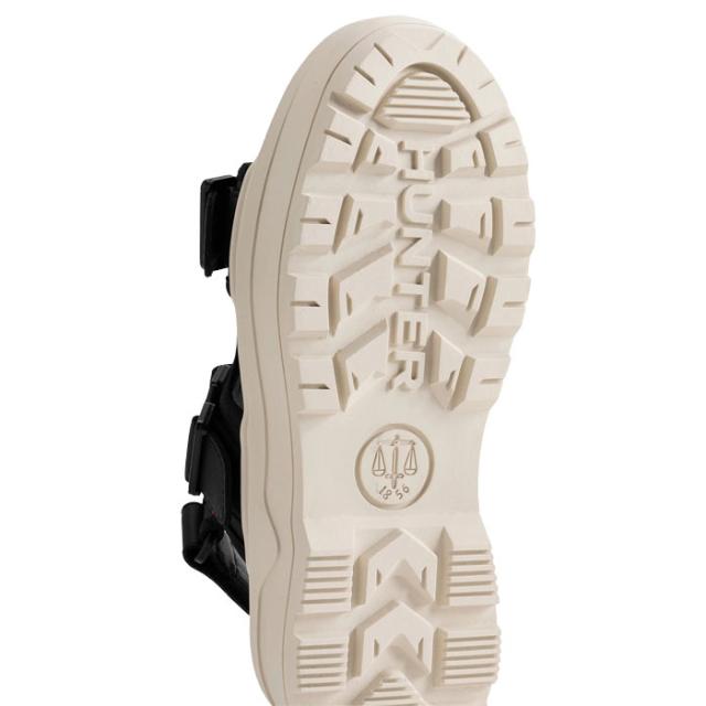 ハンター サンダル レディース スポーツサンダル ストラップ ブラック