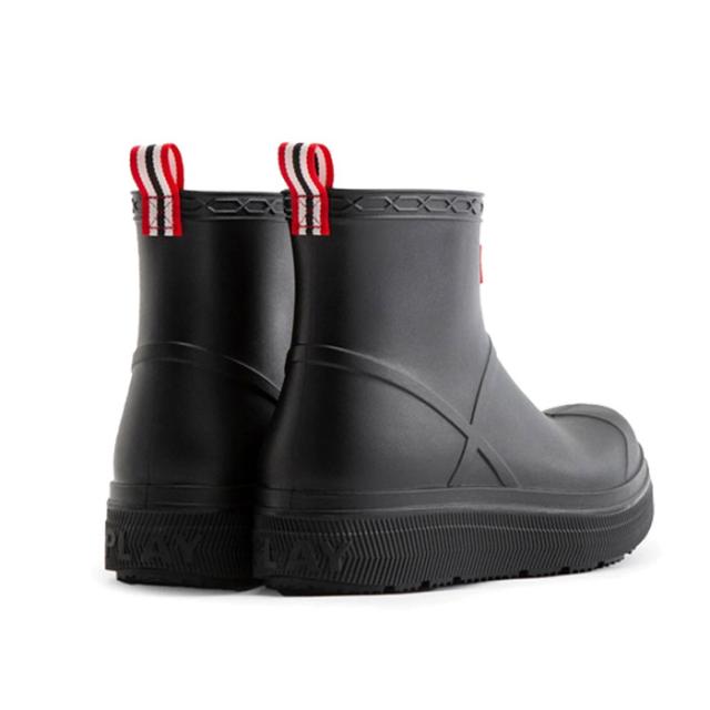 ハンター レディース メンズ レインブーツ ショートブーツ ブラック 長靴 PVC Hunter UNISEX PLAY MOLDED BOOT BLACK UFS7105PVC-BLK_2
