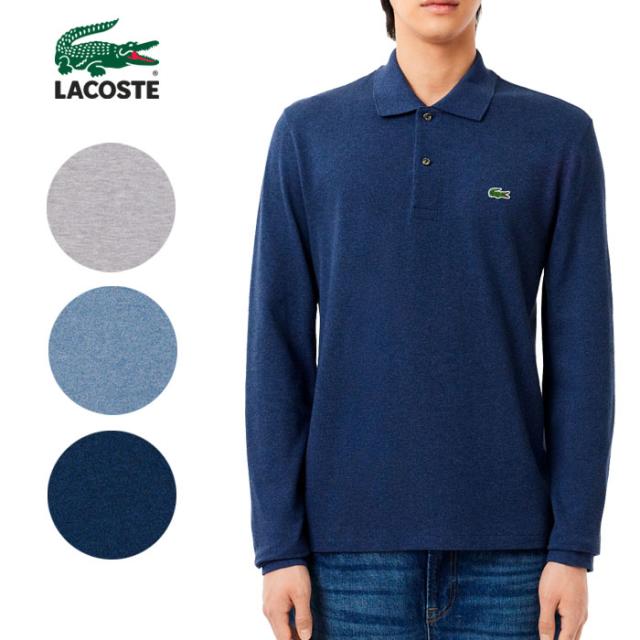 (SALE セール) ラコステ メンズ 長袖 ポロシャツ 杢 オリジナルフィット 日本製 Lacoste Long Sleeve Polo Shirt L1313LJ 即納の通販は