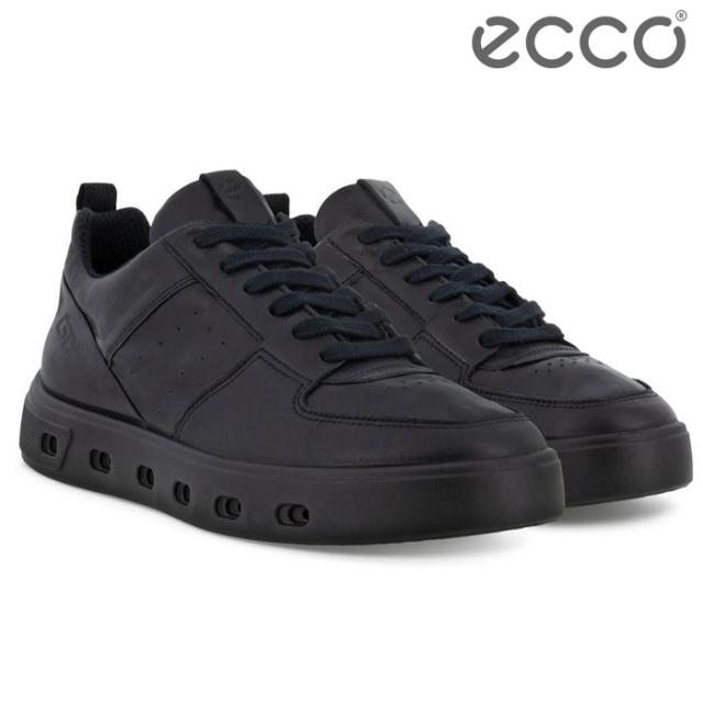 エコー ストリート 720 シューズ レディース レザー 防水 ゴアテックス スニーカー 本革 ブラック ECCO STREET 720 GORE TEX BLACK 209713-01001