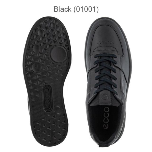 エコー ストリート シューズ メンズ レザー 防水 ゴアテックス スニーカー 本革 ブラック ホワイト ECCO STREET 720 GORE TEX 520814_2