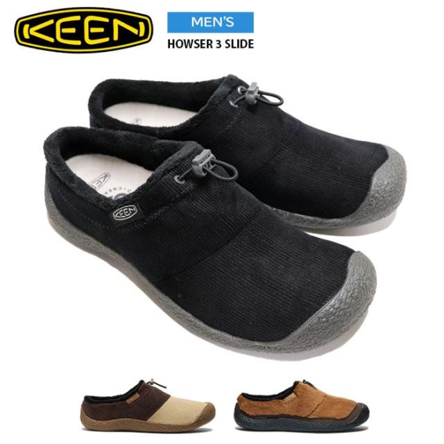 キーン スニーカー スリッポン ハウザー3 アウトドア スポーツ カジュアル メンズ KEEN HOWSER 3 SLIDE (P)