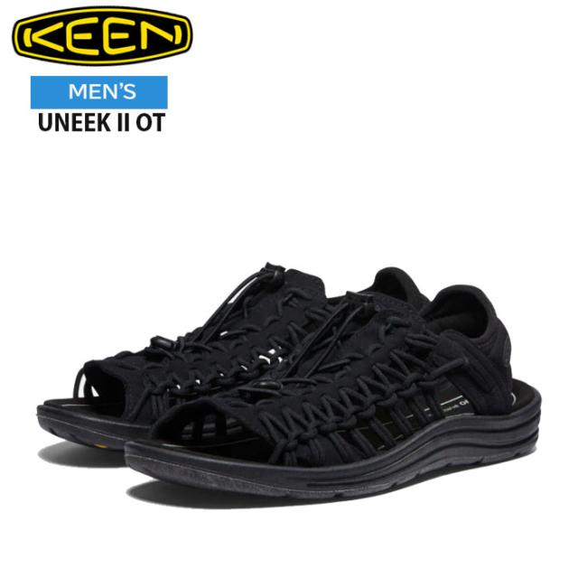 キーン KEEN メンズ サンダル ユニーク ツー オーティー アウトドア スポーツ カジュアル ブラック MENS KEEN UNEEK II OT 1027290 Pの通販は