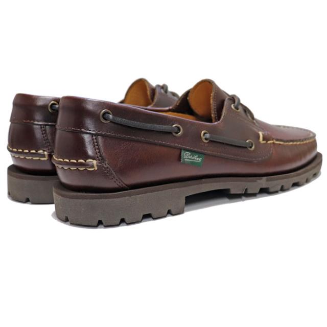 パラブーツ メンズ マロ Uチップ レザー デッキシューズ PARABOOT MALO