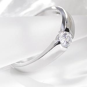 pt900 一粒ダイヤモンドリング【0.2ct】/【送料無料】【刻印無料】【代