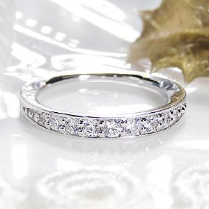 ダイヤモンド エタニティリング ピンキーリング 【0.2ct】 プラチナ900