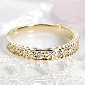 高品質☆0.50ct ダイヤモンドエタニティリング　K18 鑑別書付き 高品質☆0.50ct ダイヤモンドエタニティリング K18 鑑別書付き