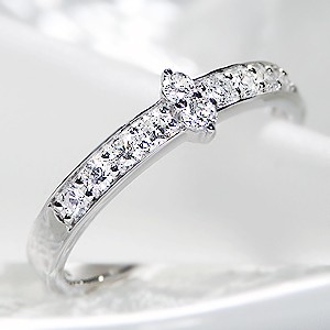 pt900 テン ダイヤモンド エタニティリング【0.3ct】/【送料無料