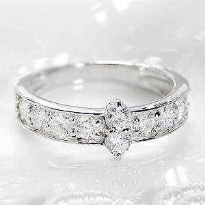 pt900 テン ダイヤモンド エタニティリング【1.0ct】/プラチナ ダイアモンド ダイヤ エタニティ sweet 10 指輪 レディース ジュエリー ギの通販は 87,725円