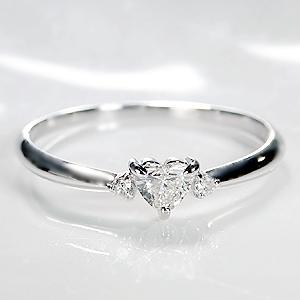 ☆pt900 ハートシェイプ ダイヤモンド リング☆/【送料無料 ☆pt900 ハートシェイプ ダイヤモンド リング☆/【送料無料