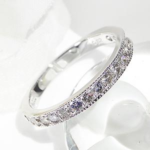 pt900 ミル打ちダイヤモンド エタニティリング☆【送料無料】【ダイヤ