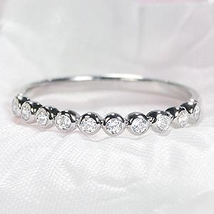 テン ダイヤモンド エタニティリング 【0.2ct】 プラチナ900 10周年 アニバーサリーリング ☆【送料無料】【ギフトラッピング】の通販は 44,660円