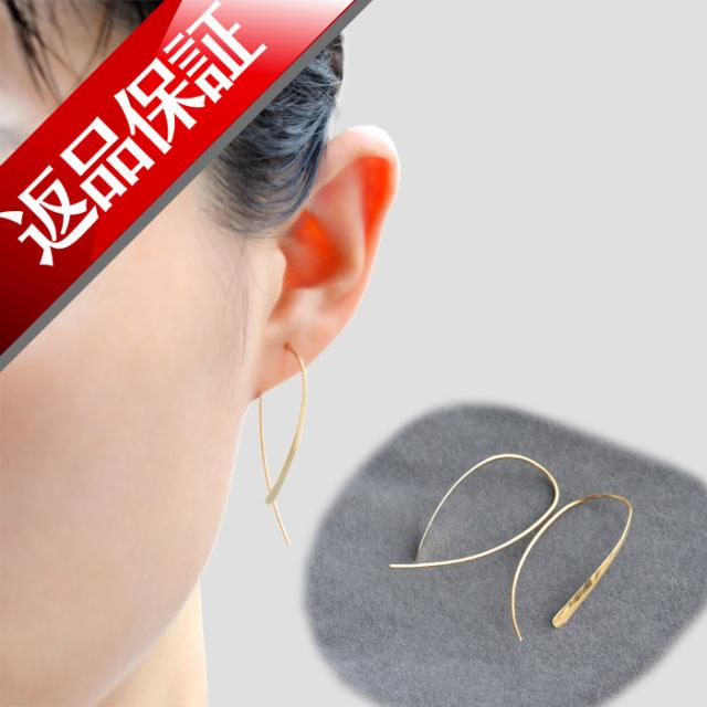 ピアス レディース 日本製 pierce シンプル K18 18金 18k ひねりの通販は 10,212円