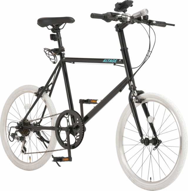 ALTAGE 小径自転車 20インチミニベロ レッド 46657サドルの高さ