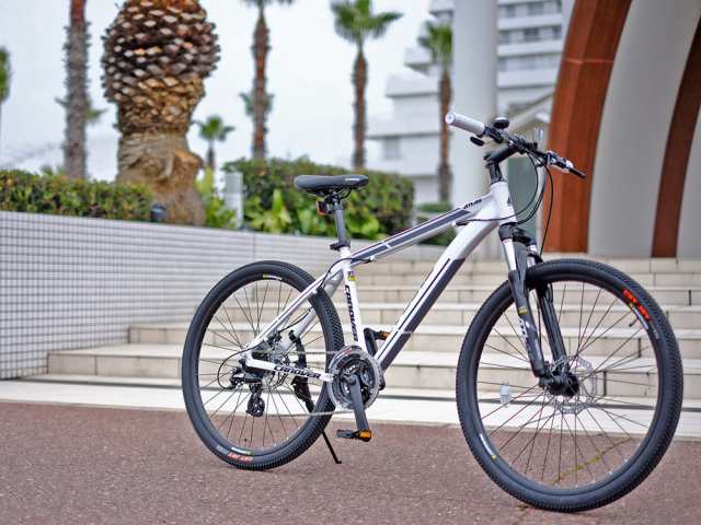 マウンテンバイク 自転車本体 26インチ シマノ 21段変速 前後 ディスクブレーキ アルミフレーム カノーバー CANOVER  CAMT-043-DD ATLAS