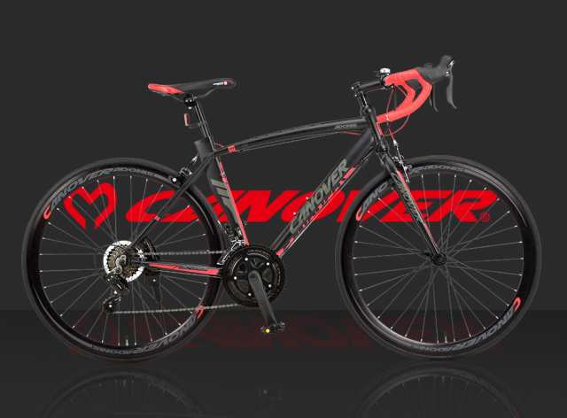 ロードバイク 自転車本体 700×23C シマノ 14段変速 アルミフレーム カノーバー CANOVER CAR-012 ADONIS 一部組立必要品  軽量 エアロフレ｜au PAY マーケット