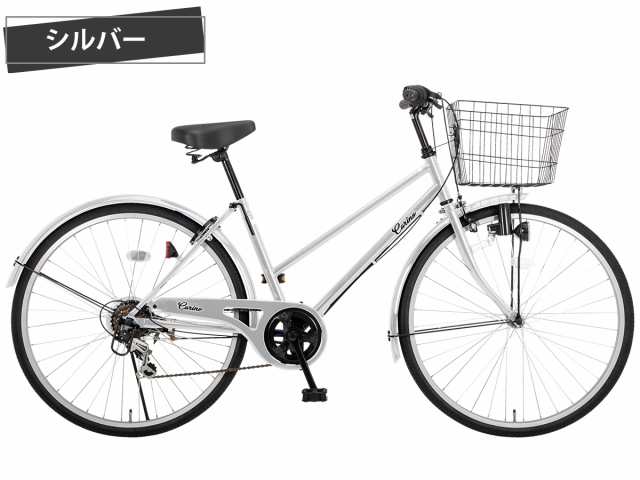 完成品】【東京・大阪送料無料】 シティサイクル 自転車 27インチ シマノ 6段変速 オートライト Carino CR-C276A 通勤 通学 買い物  大型カゴ 自転車本体の通販はau PAY マーケット - voldy au PAY マーケット店 | au PAY マーケット－通販サイト