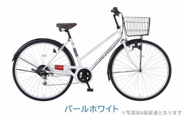 新品正規店通販 完成品 自転車 27インチ シティサイクル LEDライト