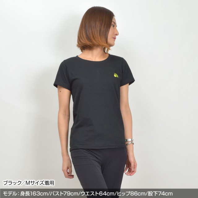 半袖Ｔシャツ◎モンステラ◎黒◎Ｍサイズ