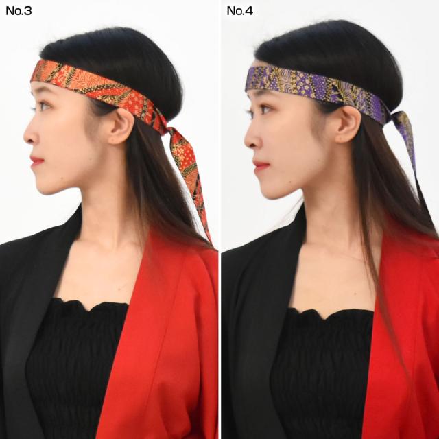 ハチマキ　12本　セット　長い　太い　赤　黒　ダンス　イベント　舞踊　よさこい ハチマキ 12本 セット 長い 太い 赤 黒 ダンス イベント 舞踊