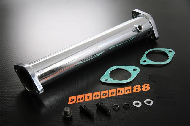 触媒ストレートパイプ 76φ　エボVIII　EVO7〜9　ランサー エボVII〜IX　 CT9A 4G63の通販は