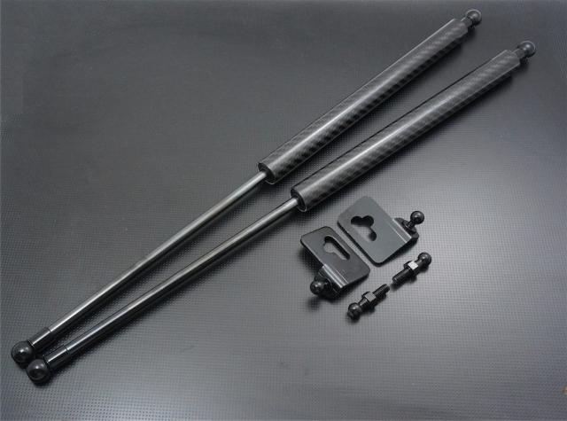 ボンネットダンパー フード　ジムニ　K6A型 JB23W カーボン　黒の通販は