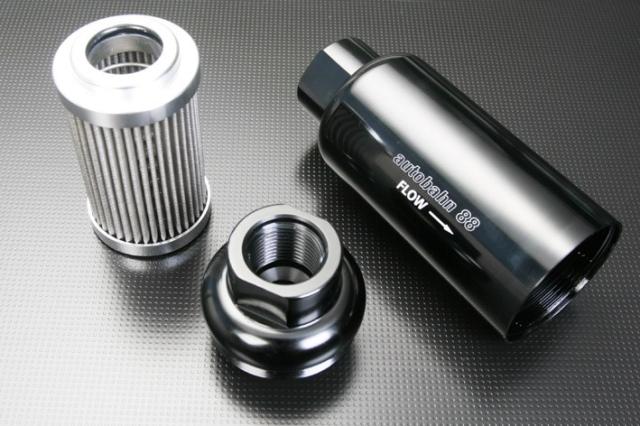 アルミ製　フィルター交換タイプ　フューエルフィルター　NPT3/8