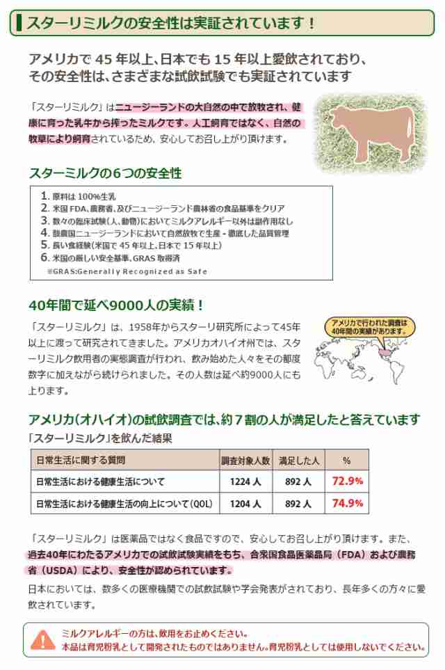 兼松ウェルネス スターリミルク (20g×32袋) お得な4箱まとめ買いの通販