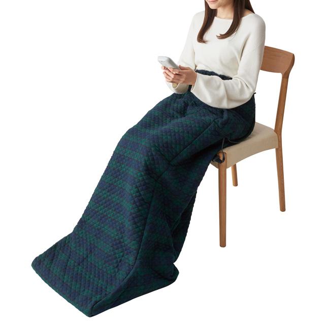 椙山紡織 あったか脚入れヒーター グリーン SB22AH20(GR) ダニ退治 室温センサー 丸洗いOK デスクワークに最適【沖縄・離島除く】の通販は