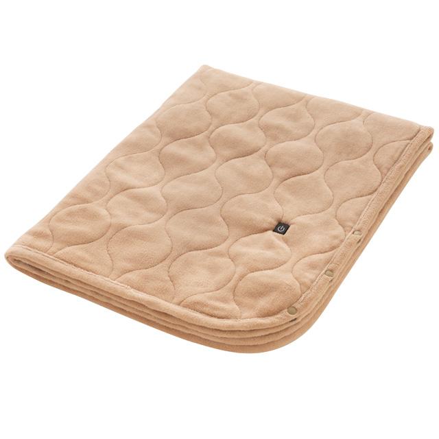 ゼンケン 電気ひざかけ(低電力タイプ) ZR-05LR 【沖縄･離島除く】電磁波の軽減 綿100% 手洗いOK 自動2時間オフタイマー機能付きの通販は 11,000円