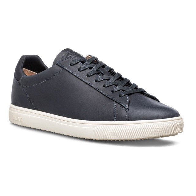 CLAE(クレイ) レースアップ スニーカー ネイビー 23.0-25.5cm LM01ABR-NV クレイ スニーカー レザーシューズ