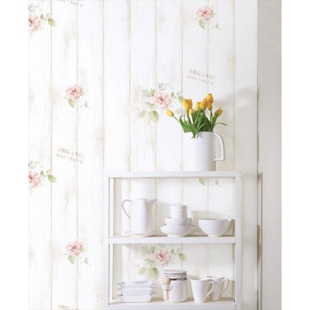 壁紙シール 木目 Dps 77 花柄 茶色 はがせる壁紙 壁紙シール のり シール 壁紙の通販はau Pay マーケット ゴールデンレシオ