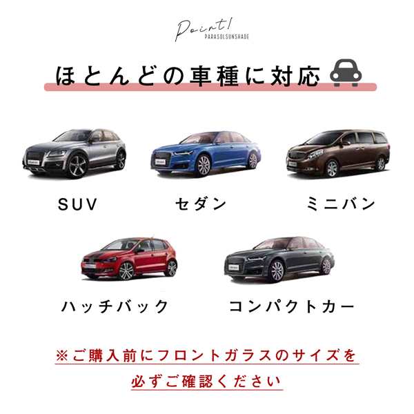 車用 サンシェード 日よけ Uv93 カット 遮熱 フロントガラス 軽自動車 パラソル 反射 カバー 折りたたみ プライバシー保護 紫外線カットの通販はau Pay マーケット Re Make