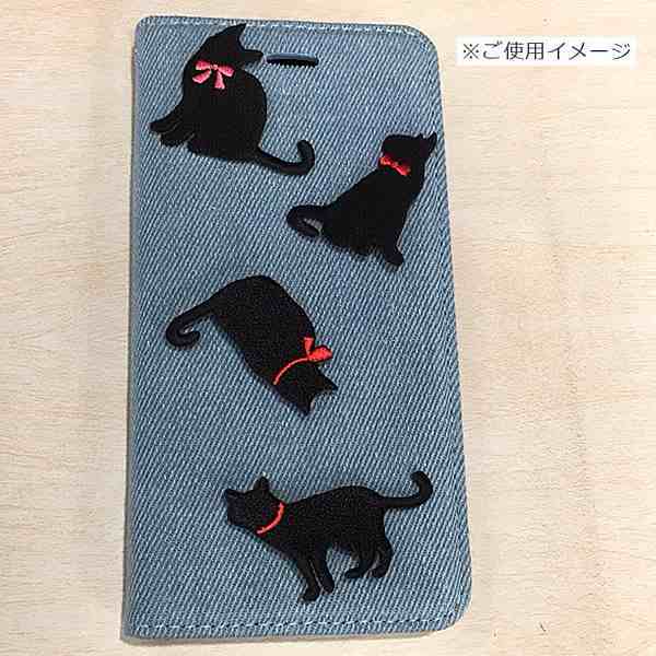 ネコ ワッペン 刺繍ワッペン アイロン接着 猫 ねこ Cat 黒猫 動物 アップリケ アイロンワッペン 手芸 かわいい メール便可 の通販はau Pay マーケット Re Make