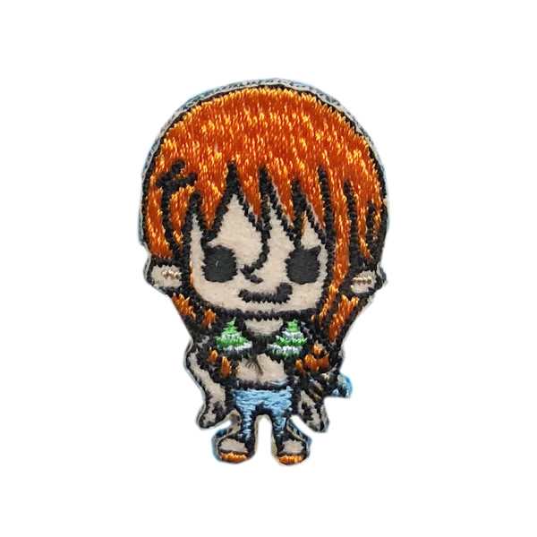 ワンピース ナミ ワッペン 刺繍 アイロン接着 One Piece キャラクター アップリケ アイロン 手芸 ステッカー シール メール便可 の通販はau Pay マーケット Re Make