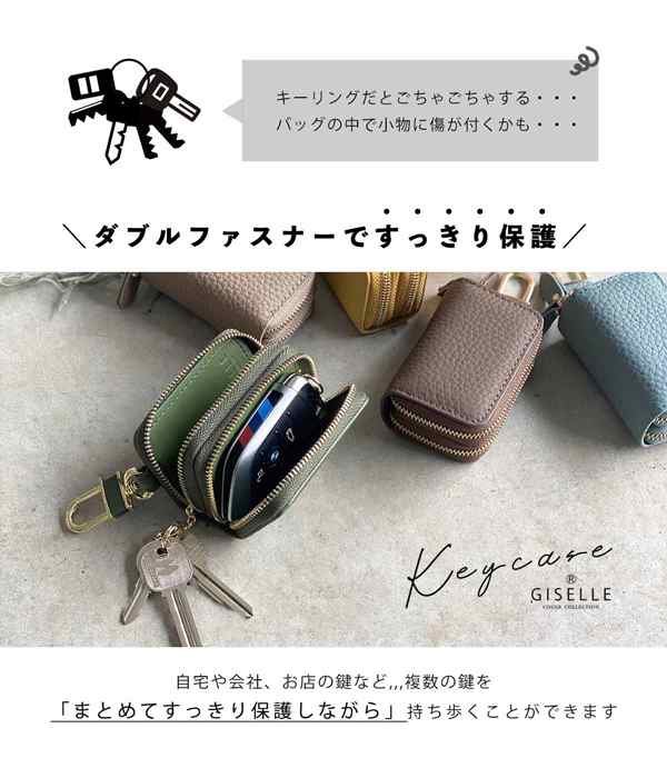 キーホルダー メンズ カラビナキーホルダー ファッション小物 ZIP ジップ (st-0267)＃