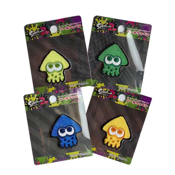 スプラトゥーン ワッペン 人気ゲーム スプラ2 キャラクター 刺繍