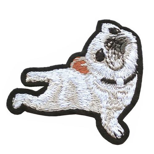 犬 ワッペン 刺繍 アイロン接着 ビーグル トイプードル フレンチ